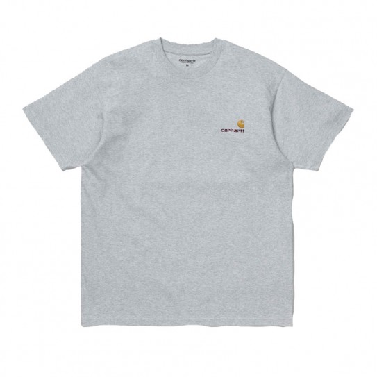 T-shirt Carhartt American Script gris