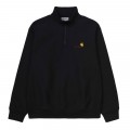 Sweat demi zip Carhartt noir