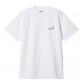 T-shirt Carhartt American Script White