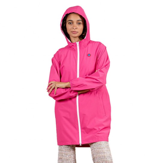 Imperméable Flotte Amelot Fuschia