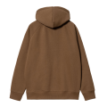 Sweat Zippé Capuche CARHARTT WIP Tamarind 