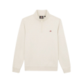Sweat DICKIES Oakport Quarter Zip F90 Ecru