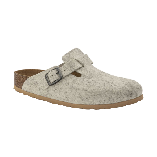 BIRKENSTOCK Boston Wool Eggshell