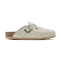 BIRKENSTOCK Boston Wool Eggshell