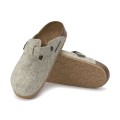 BIRKENSTOCK Boston Wool Eggshell