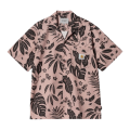Chemise M/C CARHARTT WIP Woodblock Print Glassy