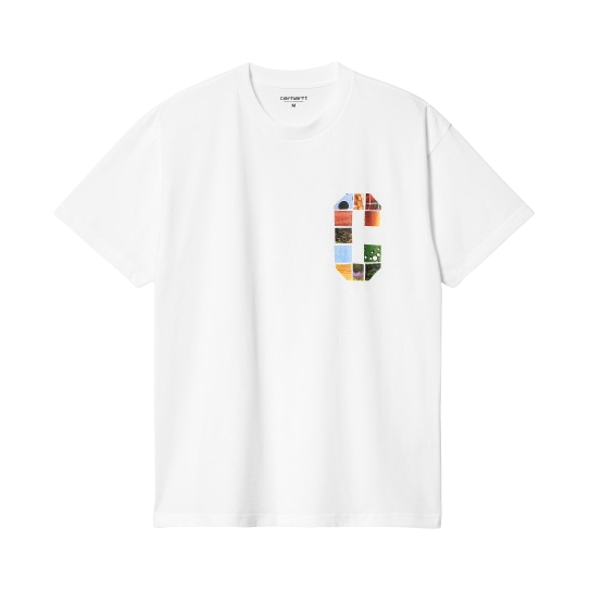 Tee Shirt CARHARTT WIP Machine 89 White