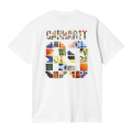 Tee Shirt CARHARTT WIP Machine 89 White
