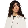 Sweat Zippé Femme DICKIES Oakport Ecru