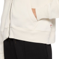 Sweat Zippé Femme DICKIES Oakport Ecru