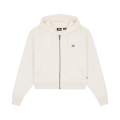 Sweat Zippé Femme DICKIES Oakport Ecru