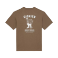 Tee Shirt DICKIES Builder Marron
