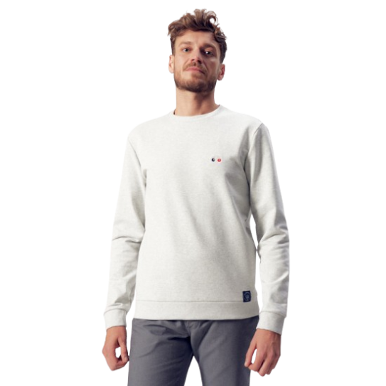 Sweat LA GENTLE FACTORY Basile Gris Chiné