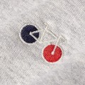 Sweat LA GENTLE FACTORY Basile Gris Chiné