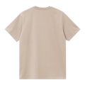 Tee Shirt CARHARTT WIP American Script Fleur de Sel