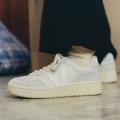 Chaussures VEJA V-90 Leather Gravel White