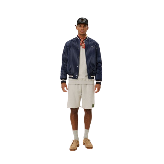Blouson LES DEUX Tech Varsity Jacket Dark Navy