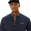 Blouson LES DEUX Tech Varsity Jacket Dark Navy