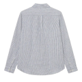 Chemise LES DEUX Kristian Linen Light Ivory/Blue Print