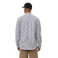Chemise LES DEUX Kristian Linen Light Ivory/Blue Print