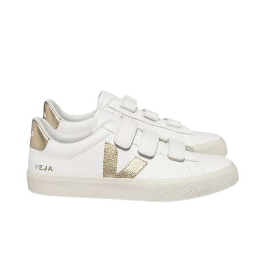Chaussures VEJA Recife Logo Leather White Platine
