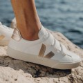 Chaussures VEJA Recife Logo Leather White Platine