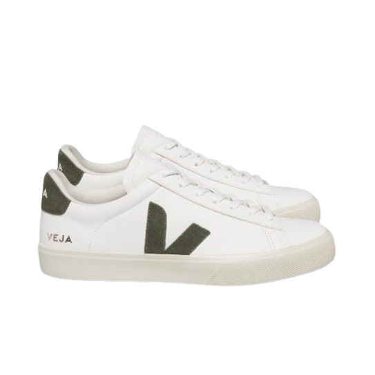 Chaussures VEJA Campo Leather White Kaki