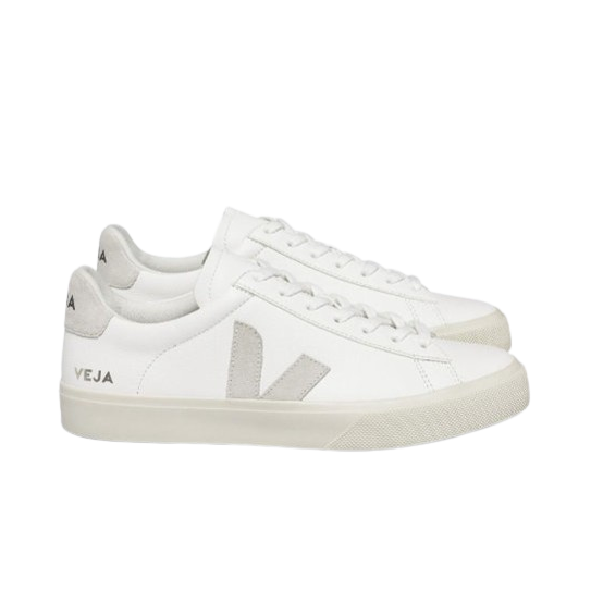 Chaussures VEJA Campo Leather White Natural Suede