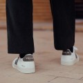 Chaussures VEJA Campo Leather White Kaki