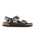 Sandales BIRKENSTOCK Milano Big Buckle Shine Black