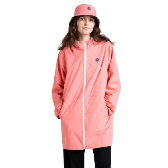 Imperméable Flotte Amelot Corail