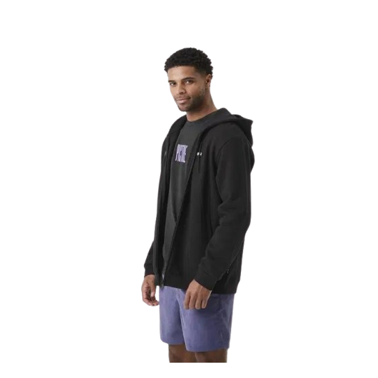 Sweat Zippé PICTURE Nihi Zip Hood Black