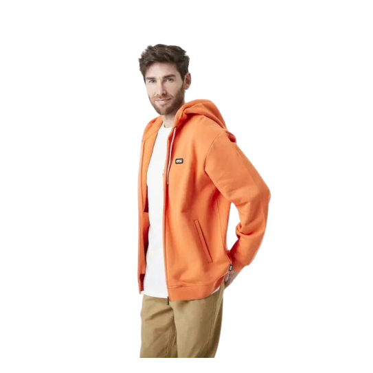 Sweat Zippé PICTURE Nihi Zip Hood Dusty Orange