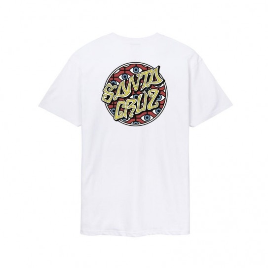 Tee Shirt SANTA CRUZ Salba Eyes White