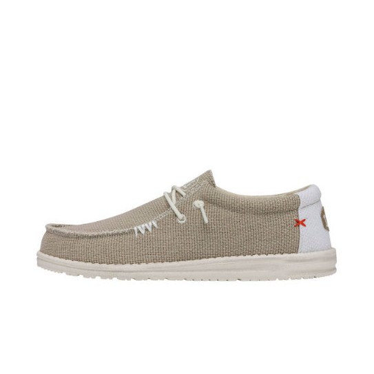 Chaussures HEY DUDES Wally Braided Army