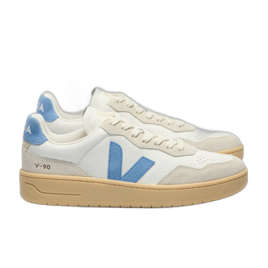 Chaussures VEJA V-90 White Aqua