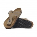 Sandales BIRKENSTOCK Gizeh Rivet Border Taupe