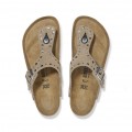 Sandales BIRKENSTOCK Gizeh Rivet Border Taupe
