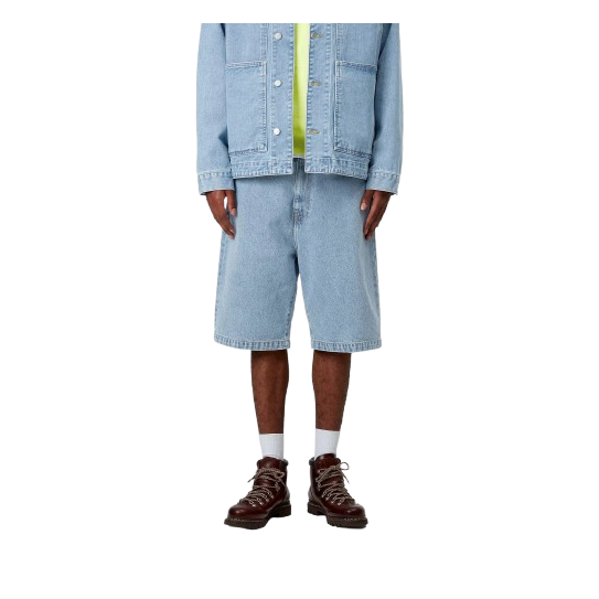 Short CARHARTT WIP Landon Short Blue Bleached