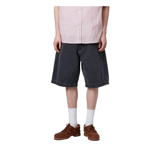 Short CARHARTT WIP Landon Short Black Heavy Stone