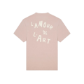 Tee Shirt VRAI L'Art De L'Amour Rose