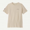 Tee Shirt PATAGONIA Fitz Roy Icon Birch White