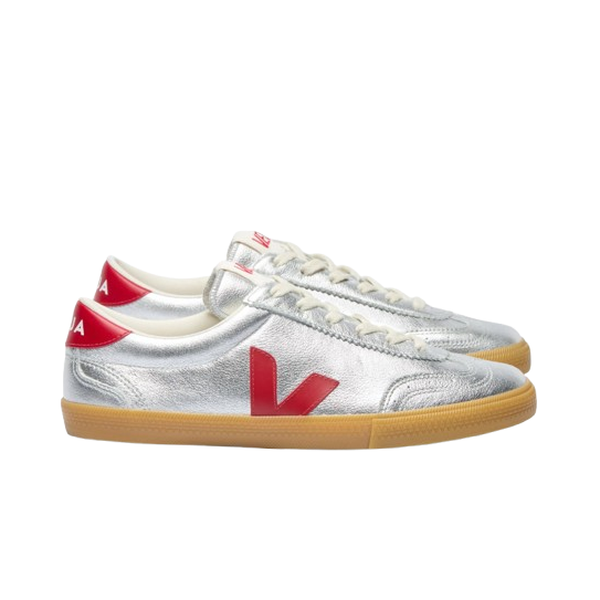 Chaussures VEJA Volley O.T Leather Silver Pepper