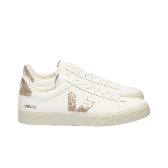 Chaussures VEJA Campo Leather White Platine