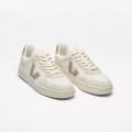 Chaussures VEJA V-90 Leather White Taupe