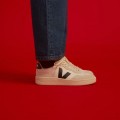 Chaussures VEJA V-90 Leather White Black