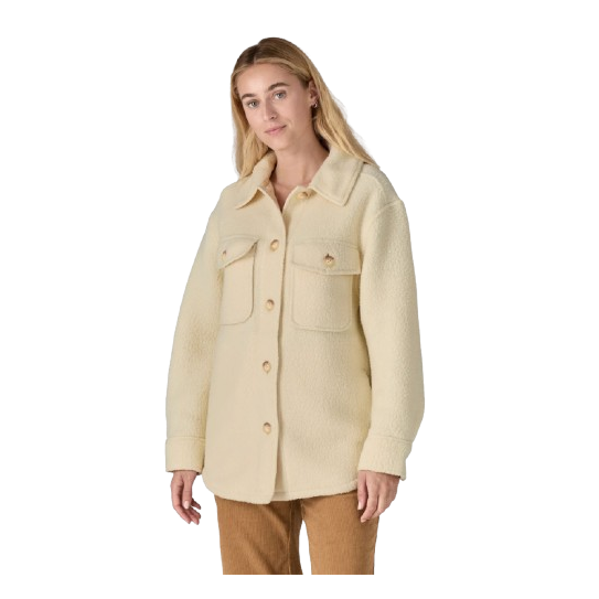 Chemise Polaire Femme PATAGONIA Retro Pile Shacket Natural