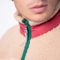 Polaire S/M BILLYBELT Naturel et Bordeaux