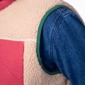 Polaire S/M BILLYBELT Naturel et Bordeaux