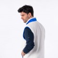 Polaire S/M BILLYBELT Ivoire et Bleu
